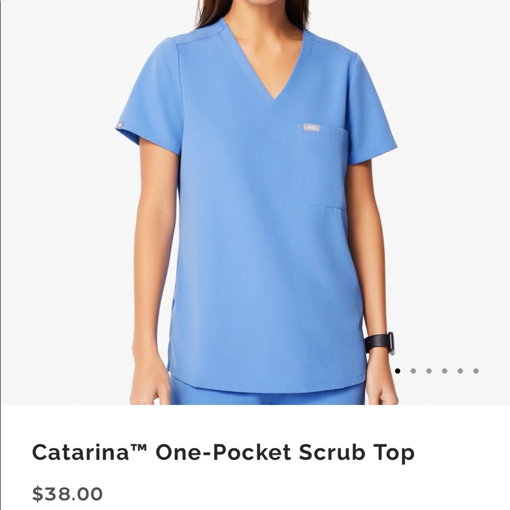Figs Catarina one pocket scrub top